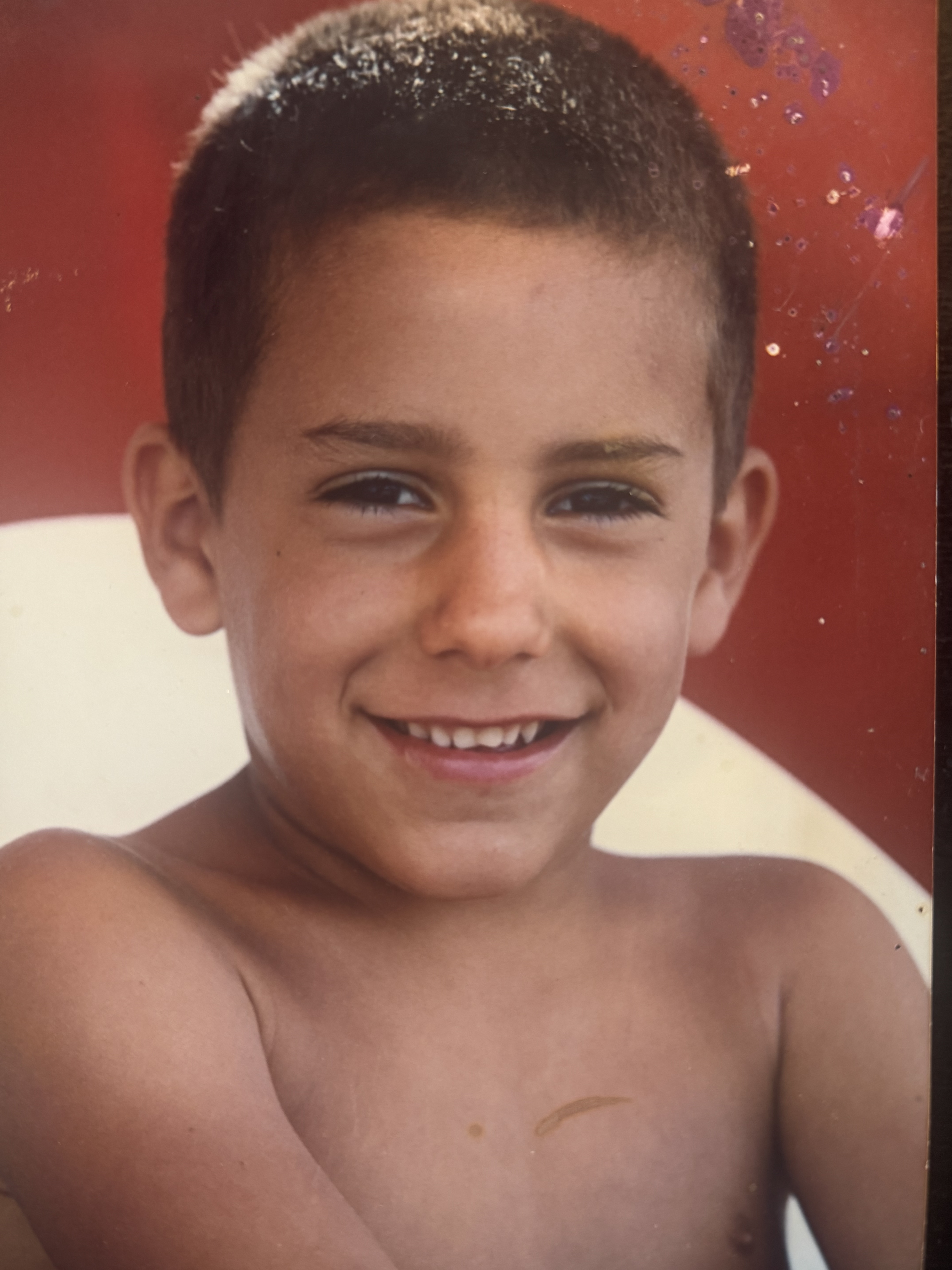 Manu as a kid